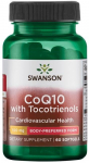 Swanson CoQ10, 100 mg (10 mg tokotrienoolidega) - 60 kapslit