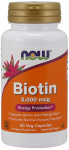 NOW Foods Biotiin, 5000mcg - 60 kapslit