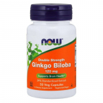 NOW FOODS Ginkgo Biloba standardiseeritud ekstrakt 50:1 - Ginkgo biloba (50 kapslit).
