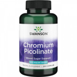 SWANSON kroompikolinaat 200 mcg (200 kapslit).