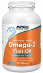 NOW Foods Omega-3 kala&otilde;li, molekulaarselt destilleeritud - 500 kapslit