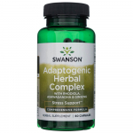 Swansoni adaptogeenne taimne kompleks rodiola, ashwagandha ja žen&scaron;enniga - 60 kapslit