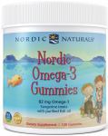 Nordic Naturals Nordic Omega-3 kummikommid, 82mg mandariinimaiustused - 120 kummikommi