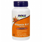 NOW FOODS K2-MK4-vitamiin 100 mcg (100 kapslit)