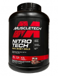 MuscleTech Nitro-Tech 100% vadakukuld, topeltrikas &scaron;okolaad - 2270 grammi