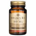 Solgar vitamiin B1 100 mg - 100 k&ouml;&ouml;giviljakapslit