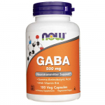 Now Foods GABA 500 mg - 100 k&ouml;&ouml;giviljakapslit