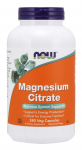 NOW FOODS Magneesiumtsitraat - Magneesium (240 kapslit)