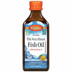 Carlson Labs Norra kala&otilde;li, 1600 mg Omega-3, apelsini maitsega - 200 ml