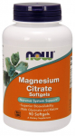 NOW Foods magneesiumtsitraadi pehmed kapslid - 90 kapslit