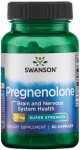 Swanson Pregnenolone, 50 mg &uuml;litugev - 60 kapslit