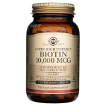 Solgar Biotin 10000 mcg - 120 taimekapslit