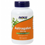 NOW FOODS Astragalus - Astragalus 500 mg (100 kapslit)