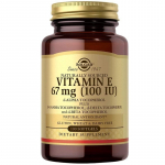 SOLGAR E-vitamiin - E-vitamiin 67 mg (100 R&Uuml;) (100 kapslit).