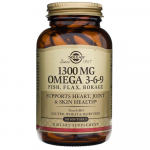 Solgar Omega 3-6-9 1300 mg - 60 pehmet geeli