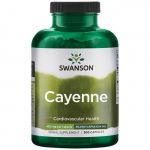 SWANSON Cayenne'i pipar 450 mg (300 kapslit)