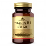 SOLGAR Vitamiin B1 (tiamiin) - tiamiin 100 mg (100 kapslit).