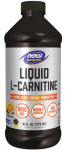 NOW Foods vedel L-karnitiin, 1000 mg tsitruselised - 473 ml.