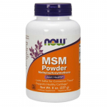 NOW FOODS v&auml;&auml;vli MSM - met&uuml;&uuml;lsulfon&uuml;&uuml;lmetaan (227 g)