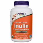 Now Foods inuliin, puhas pulber, orgaaniline - 227 g