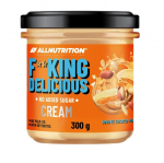 Allnutrition Fitking maitsev kreem, valge &scaron;okolaadi ja maap&auml;hkliga - 300 grammi