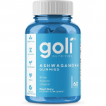 GOLI NUTRITION Ashwagandha KSM-66 kummikommid (60 geeli)