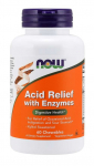 NOW FOODS happe v&auml;hendamine ens&uuml;&uuml;midega (60 tabletti)