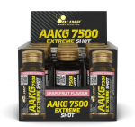 Olimp Nutrition AAKG 7500 Extreme Shot, greip (EAN 5901330091049) - 9 x 25 ml.
