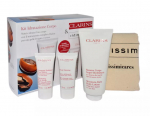 Komplekt Clarins Kehakreem 200ml + Kooriv Kehakoorija 30ml + Keha Trimmiv 30ml