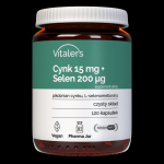 Vitaleri tsink 15 mg + seleen 200 mcg - 120 kapslit