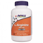Now Foods L-arginiin 500 mg - 250 taimekapslit
