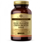 SOLGAR Gl&uuml;koosamiin, kondroitiin, MSM (60 tabletti)