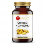 YANGO Omega 3 + D3 4000 R&Uuml; (60 kapslit)