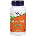 Now Foods CurcuBrain - 50 kapslit