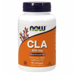 NOW FOODS CLA 800 mg - konjugeeritud linoolhape saflooriseemne&otilde;list (90 kapslit).