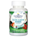 Nordic Naturals Kids Calm kummikommid, maasika ja arbuus - 60 kommi