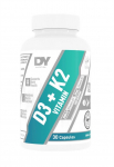 Dorian Yates D3 + K2 vitamiin - 30 kapslit