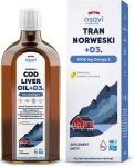 OSAVI Norwegian Trank +D3, 1000 mg Omega 3 - sidrunimaitseline (250 ml)
