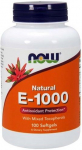 NOW Foods E-vitamiin-1000 - looduslik (segatud tokoferoolid) - 100 kapslit