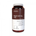 Vitaler's Calcium 120 mg + D3-vitamiin - 120 kapslit