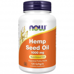 NOW FOODS kanepiseemne&otilde;li 1000 mg (120 kapslit)