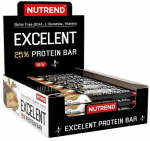 Nutrend Excelent 25% proteiinibatoon, vanill ja ananass - 18 x 85g