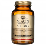 Solgar Niacin 500 mg - 100 kapslit