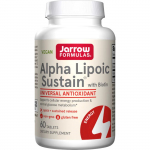 JARROW FORMULA alfa-lipoehape ja biotiin (120 tabletti)