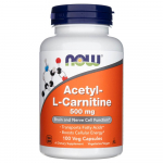 Now Foods atset&uuml;&uuml;l-L-karnitiin 500 mg - 100 taimekapslit