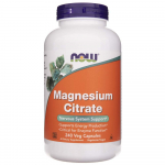 Now Foods magneesiumtsitraat 400 mg - 240 kapslit
