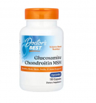 DOCTOR'S BEST Gl&uuml;koosamiin + Kondroitiin + MSM (120 kapslit)