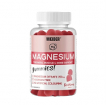 Weider magneesiumkummid, vaarikas - 48 kummikommi