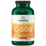 Swanson C-vitamiin 500 mg kibuvitsaga - 250 kapslit