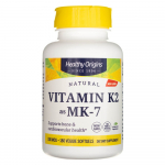 Healthy Origins K2-vitamiin MK-7 kujul 100 mcg - 180 pehmet kapslit